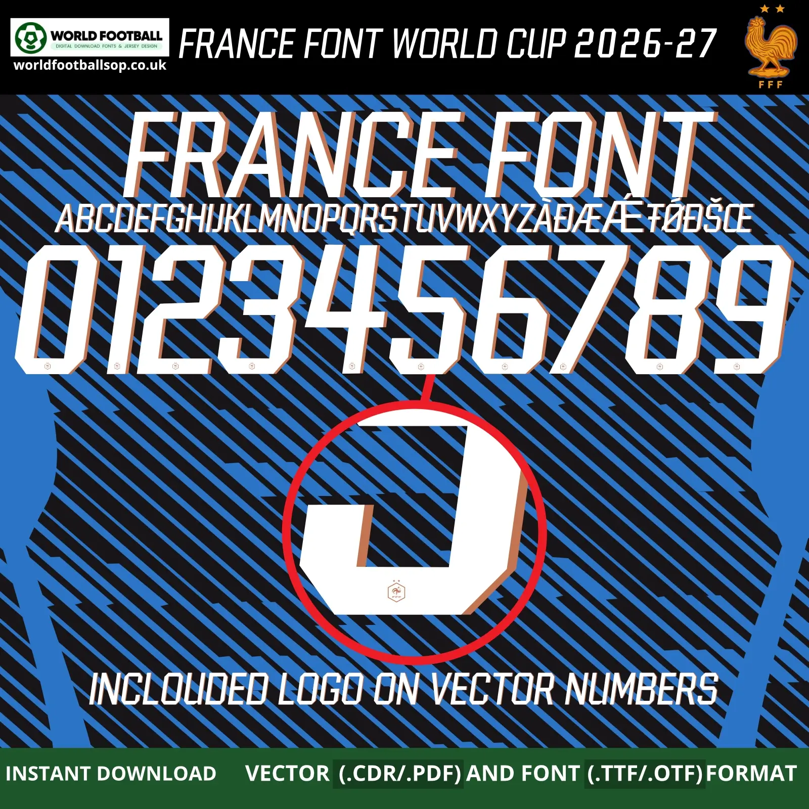 France Font Home World Cup 2026 | TTF, OTF & Vector (CDR, PDF)
