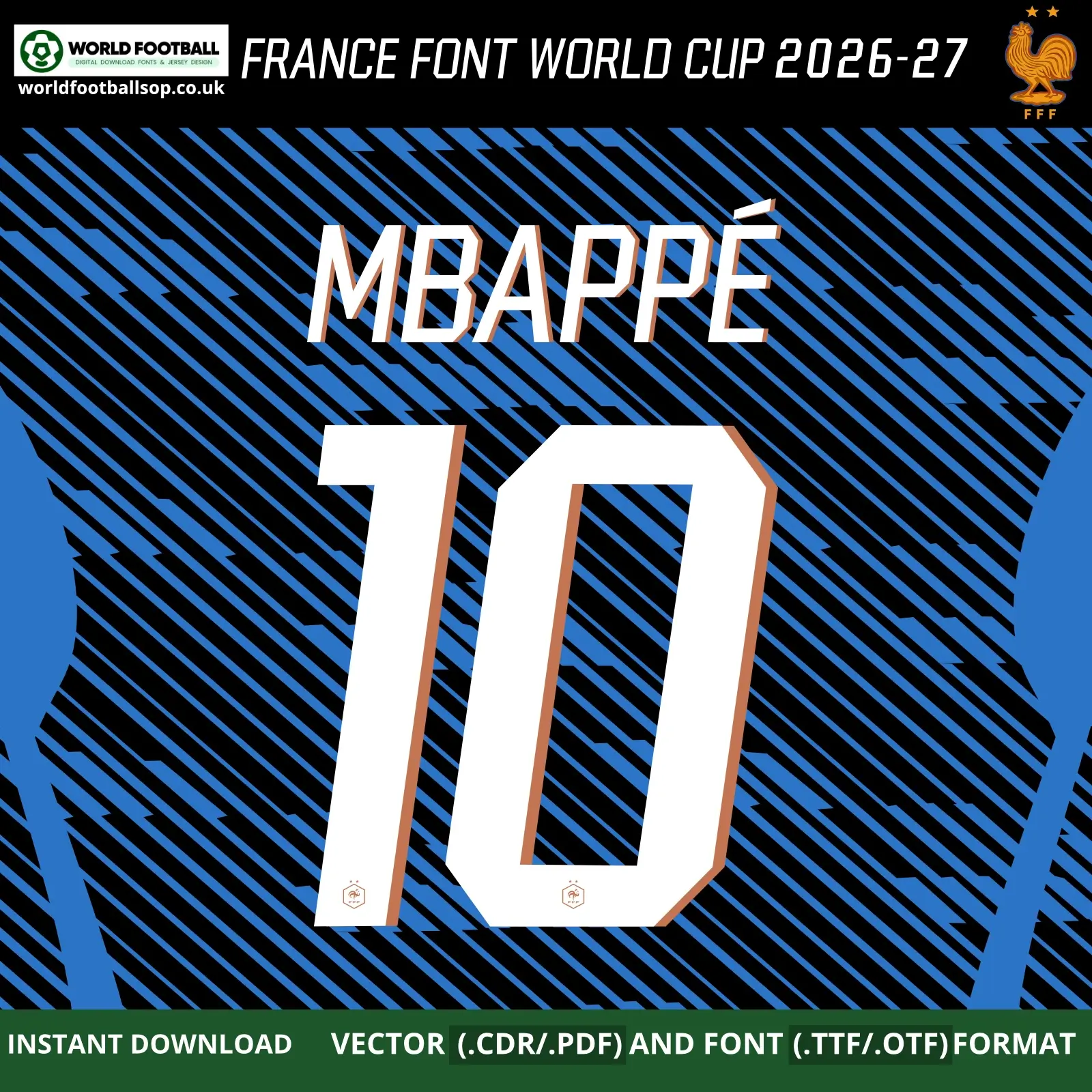 France Font Home World Cup 2026 | TTF, OTF & Vector (CDR, PDF)