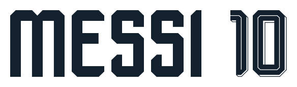Your text in this font