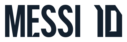 Your text in this font